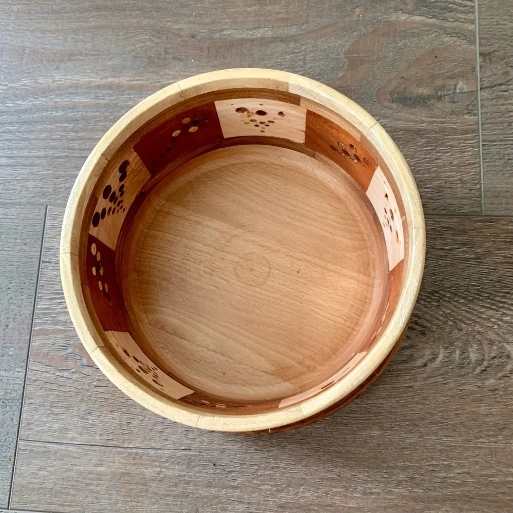 Vintage Wooden Bowl